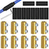 smseace 10Pcs 6 Gauge Wire Connectors with 10Pcs Heat Shrink Tubes,20Pcs Screws and Wrench 6 awg Splicing Quick Wiring Terminal 80 Amp Circuit Con...