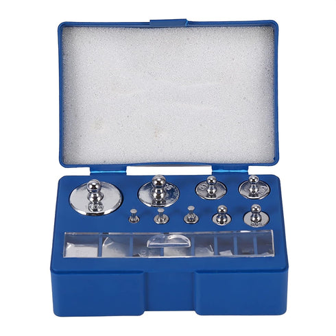 Calibration Weights, Calibration Weights Set in Continuous Cylindrical form with Tweezers and Plastic Storage Case 13 Different Sizes, Digital Wei...