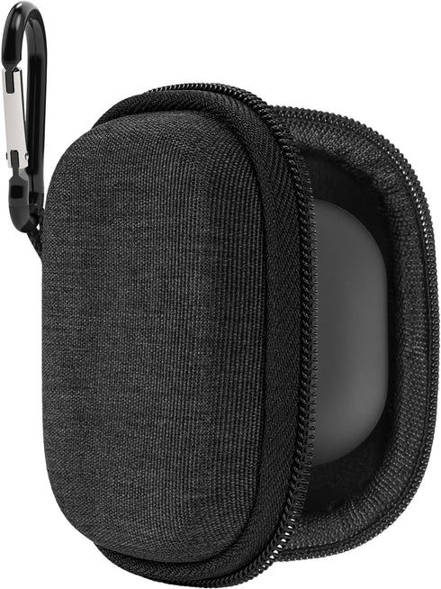 Geekria Shield Earbuds Case Compatible with Samsung Galaxy Buds3 FE, 3 Pro, Replacement Hard Shell Travel Carrying Bag (Dark Grey)...