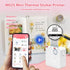 Mini Pocket Printer - M02S Upgrade 304DPI Wireless Bluetooth Thermal Sticker Printer, Compatible with iOS and Android, Print 3 Size Papers, Inkles...