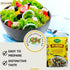 Bab El Sham's Mediterranean Dry Dressing Powder Ground Mix Spice Spices Seasoning Natural Premium Herbs Herbal Salad Vegan Non Gmo (8 Pack = 4.23 ...