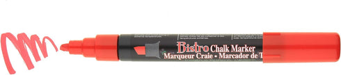 Uchida 483-C-2 Chisel Tip Bistro Chalk Marker, Red...