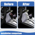 Pack-1 Car Gear Lever Shift Knob, 1.96" x 4.72" Easy-Grip Knife Handle Modified Interior Accessory, Shift Lever Kit with Mounting Adapter, Univers...