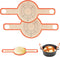 2Pcs Sourdough Silicone Bread Sling for Dutch Oven Non-Stick & Easy to Clean Bread Baking Mat Set with Extra Long Handles Bread Baking Sheet Liner...