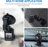 Body Camera Suction Cup Mount with Easy Remove Washable Reuable Magic Sticky Gel Pad for P100 and Widely Compatible with Other Body Camera Perfect...