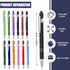 12 Pcs Blue Ink Ballpoint Pen with Stylus Tip, 1.0 mm Metal Pen Stylus Pen for Touch Screens, 2 in 1 Thank You Pen Gift for Friends, Colleagues, C...