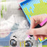 GORGECRAFT 60PCS 10 Colors Soft Foam Pencil Grips Pen Grippers Pencil Cushion Pen Holder Sponge Grips Painting Drawing for Adults Arthritis Writin...