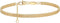 MEVECCO Gold Venice Chain Bracelets,14K Gold Plated Handmade Cute Emboss Spiral Figaro Link Chain Diamond Cut Dainty Bracelet for Women...