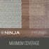 Ninja Rug Pad Gripper for Hardwood Floors, Slip Resistant Grip Pads for Hard Surfaces, Adds Cushion Under Carpet and Maximum Protection, Keeps Are...