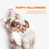 Happy Halloween Dog Collar with Pumpkin - Durable, Adjustable, and Stylish Pet Collar Available in Small, Medium, Large L...