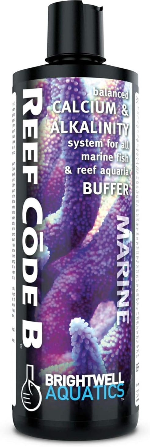 Brightwell Aquatics - Reef Code B - Balanced Calcium & Alkalinity System Water Conditioner - For All Saltwater Marine Fish & Reef Fish Tanks - Aqu...