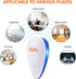 Ultrasonic Pest Repeller, Set of 6-Packs Electronic Plug in Repellent Indoor for Flea, Insects, Mosquitoes, Mice, Spiders, Ants, Rats, Roaches, Bu...