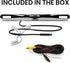 BOSS Audio Systems LPC35 Backup Car Rearview Reverse Camera - License Plate Mount, 170° Wide Angle, Low Light Visibility, for Vehicle Pickup Truck...