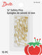 Dritz 72-10-35 Safety Pins, Brass, Size 0 (15-Count)...