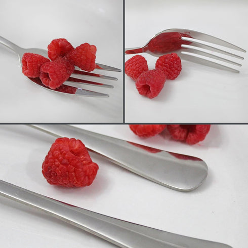 Cornucopia Brands Serving Fork (2 Pack) Set of Two (2)- Elegant Top of the Line Serving Forks, Buffet & Banquet Style Serving Forks, 9" Stainless ...