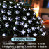 Outdoor Solar Flower String Lights Waterproof 50 LED Fairy Light Decorations for Christmas Tree Garden Patio Fence Yard Spring (Cool White)...