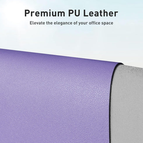 Leather Desk Pad Protector,Mouse Pad,Office Desk Mat, Non-Slip PU Leather Desk Blotter,Laptop Desk Pad,Waterproof Desk Writing Pad for Office and ...