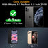 Milomdoi 3 Pack Screen Protector for Apple iPhone 11 Pro Max with 3 Pack Tempered Glass Camera Lens Protector, Ultra 9H Accessories, Case Friendly...