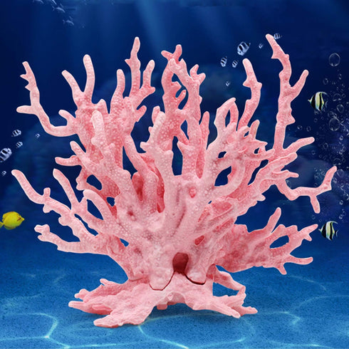 Artificial Aquarium Coral Ornament Plastic Fish Tank Plants Decoration for Aquarium Landscape...