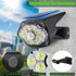 Solar Lights Outdoor Garden, 10 LED, IP67 Waterproof Solar Lights Outdoor, 26 Feet Motion Sensor, Adjustable Outdoor Solar 120° Rotatable Security...