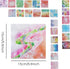 Origami Paper, DOITEM 200 Sheets 6 inches Square 24 Colors Differents Color on Both Sides Hand Crafts Origami Paper Arts Creativity...