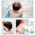 Baby Shower Cap Shield Bathing Cap Safe Silicone Protection Bath Cap Crown Shower Cap for Protector Head Eye Ear Shampoo Caps Visor Hat for Toddle...