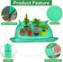 Repotting Mat for Indoor Plants, Waterproof Potting Mat, 47"X39" Planting Mat, Large Plant Repotting Mat, Plant Tray Gardening Mat with Garden Too...