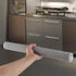 OUGAR8 Refrigerator Door Handle Cover Set of 4, Kitchen Appliances Gloves Fridge Microwave Dishwasher Door Cloth Protector-Catches Drip,Fingerprint Dust Cover (4pcs, Gray Plush)