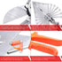 Multi Angle Miter Shear Cutter | Hand Shear Multipurpose Tool | | 45 to 135 Degrees Miter Scissor | Stainless Steel with Rubber Handle & Safety Lo...