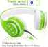 Kids Headphones Bluetooth Wireless 85db/110db Volume Limit Headset Fit for Aged 3-21 Over-Ear and Build-in Mic Wired & SD Card Mode Headphones for...