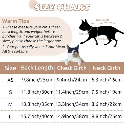 SAWMONG Cat Recovery Suit After Surgery Recovery Shirt Breathable E-Collar Alternative Non-Lick Pet Body Suit,Brow Leopard L...
