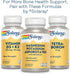 SOLARAY Calcium & Magnesium Citrate 2:1 Ratio w/Vitamin D-3, Healthy Bones, Muscle & Nervous System Support, High Absorption 180 Capsules...