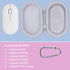 Mouse Case compatible with Logitech Pebble 2 M350s / M350 / M355 / i345 / POP Slim Bluetooth Wireless Mouse (Off White Case)...