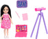 Barbie Doll & Accessories Toy Set, Chelsea Can Be Astronomer, Brunette Small Doll with 5 Science-Themed Pieces Including a Telescope...