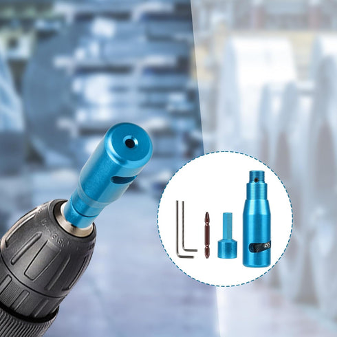 Wire Stripper for Drill, Cable Twisting Stripping Tool Aluminum Alloy Wire Twister Tool for Power Drill with Wrench Screwdriver Bit Wire Stripper ...