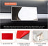 2 PCS Car Sun Visor Mirror, Stainless Steel Sun-Shading Cosmetic Mirror for Wife Girlfriend, 5.91"×3.15" Seatback Makeup Mirror Stick on Car Vanit...