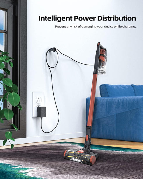 24.8V Cordless Vacuum Charger Fit for Shark IX141 IZ140 IX140 IZ142 IZ160 IX160 IZ162H IZ163H IZ362H IZ363H IZ140C UZ145 IZ141C IZ162HC XBCHGX140 ...