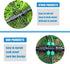 US Standard Faucet Adapter 2pc, 3/4 "Faucet to 1/2" Drip Irrigation Fitting,2pc 6-way Connector 4pc 4-way Connector 4pc 3-way Connector 4pc 1/2 En...