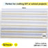 BAZIC Hot Melt Glue Sticks Dual Temp Full Size 7.87" x 0.43", All Purpose Industrial Glue Stick, Quick Repair Home Improvement Crafts (5/Pack), 1-...
