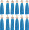 80mm Polyester Soft Tassel Ice Silk Tassel End Stopper Pendant Connectors with Gold Tassels Cap for DIY Jewelry Accessories Making/Earring/Curtain...