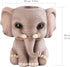 Elephant Pen Pencil Holder, Cute Animal Ornament Makeup Brush Holder Toothbrush Holder Home Office Desk Decor Organizer Accessory...