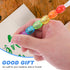 NUOBESTY 16pcs Stackable Pencils Colored Bead Pencils Rainbow Buildable Pencil Writing Drawing Pencils Stationery Supplies Party Favors Non-sharpe...