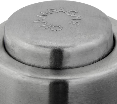 Cilio Stainless Steel Champagne Sealer, Bottle Stopper for Sealing Champagne Bottles Large...