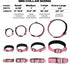 PetiFine Neoprene Padded Dog Collar, Heavy Duty Comfort Dog Collar with Durable Metal Buckle, Reflective Adjustable Belt Buckle Dog Collars for Sm...