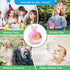 automatic bubble machine, upgrade d animal bubble blower with 6 wands and bubble solution for boys girls, portable outdoor/indoor toy for toddler,...
