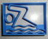 SWIMMING SYMBOL SCHOOL POOL WATER SWIM SPORT ATHLETICS COOKIE CUTTER MADE IN USA PR2498...