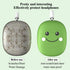 Cute Protective Case Cover for Airpods Max Headphones Silicone Cover Case, Anti-Scratch Earphone Case/Top Beam Protective Case for AirPods Max (Gr...