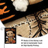 Halloween Trick or Treat Sam Small Decorative Garden Flag, Spooky Ghost Jack O Lantern Pumpkin Black Yard Lawn Outside Decor, Funny Holiday Burlap...