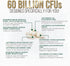 Daily Probiotics and Prebiotics 60 Billion CFU - 10 Diverse Strains for Digestion, Vaginal & Immune Health Support - Digestive Support for Men and...