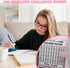 100 Envelopes Money Saving Challenge Budget Binder, Savings Challenges Binder, Budget Binder with Cash Envelopes for Budget Planner & Saving Money...